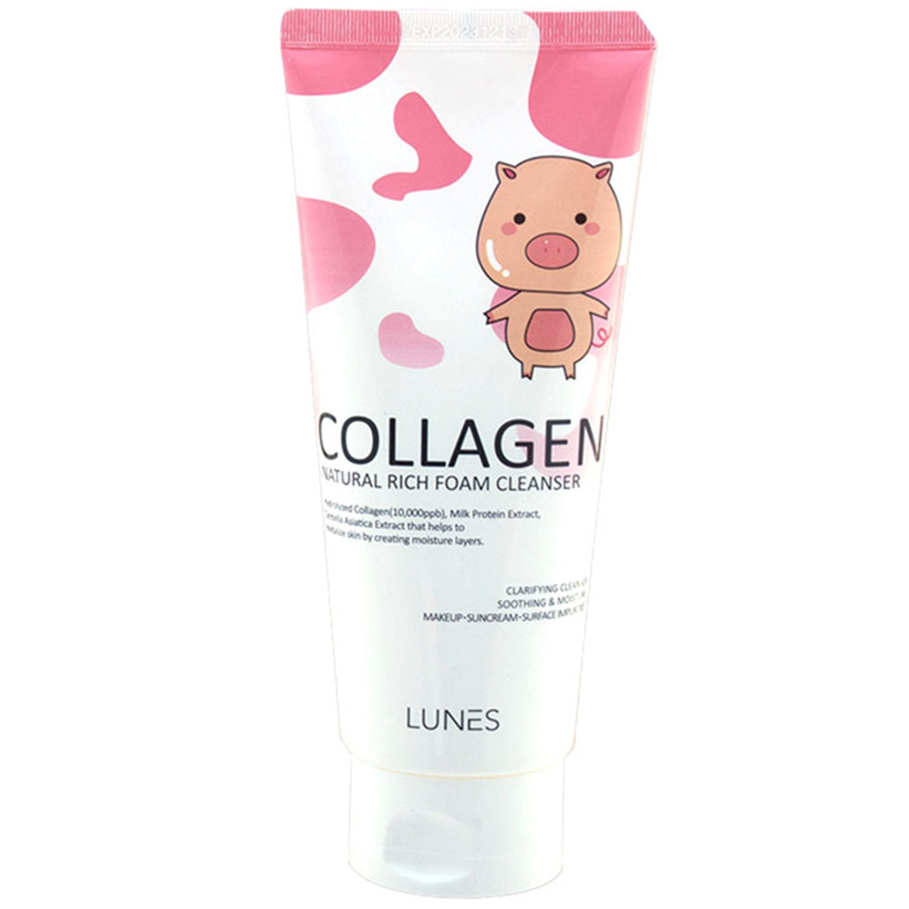 Limpiador Facial en Espuma Rico en Colágeno Natural