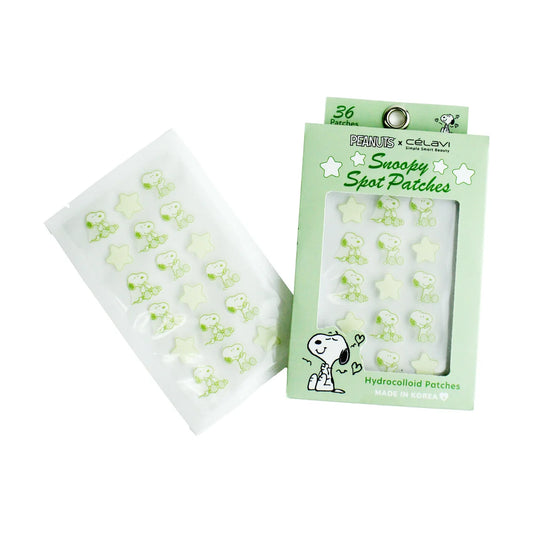 Green Snoopy Spot Patches
