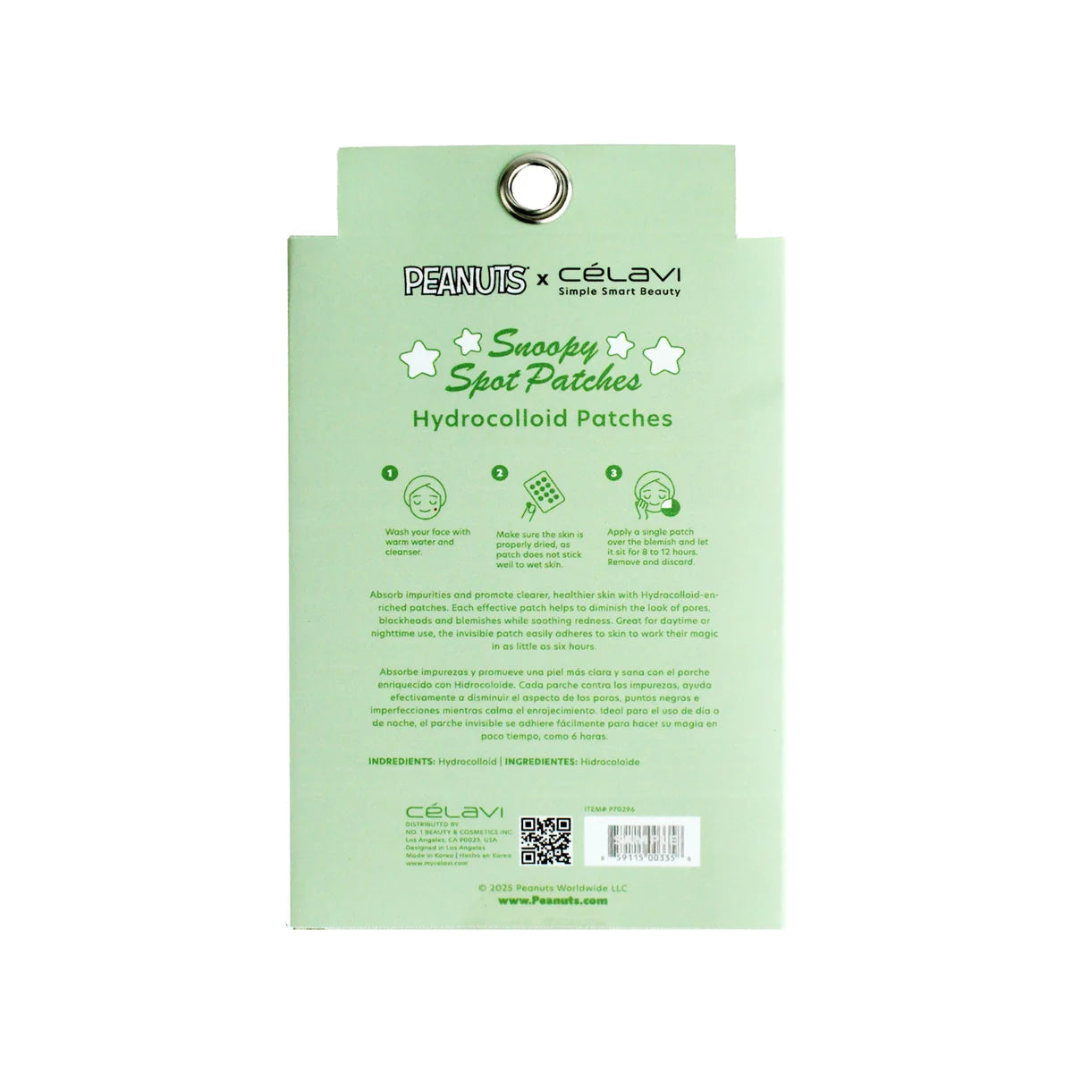 Green Snoopy Spot Patches