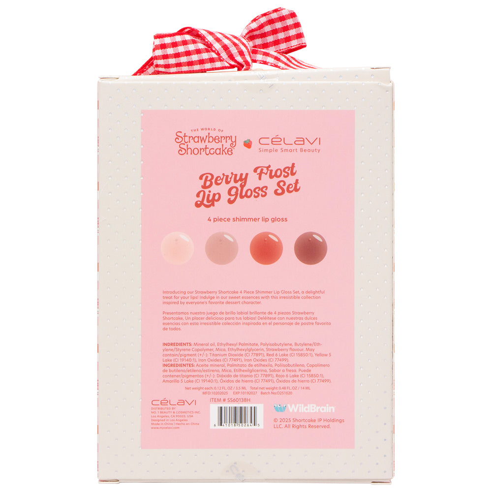 Set de brillo labial Strawberry Shortcake Berry Frost Shimmer