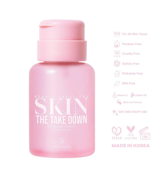 Beauty Creations Agua Micelar The Take Down