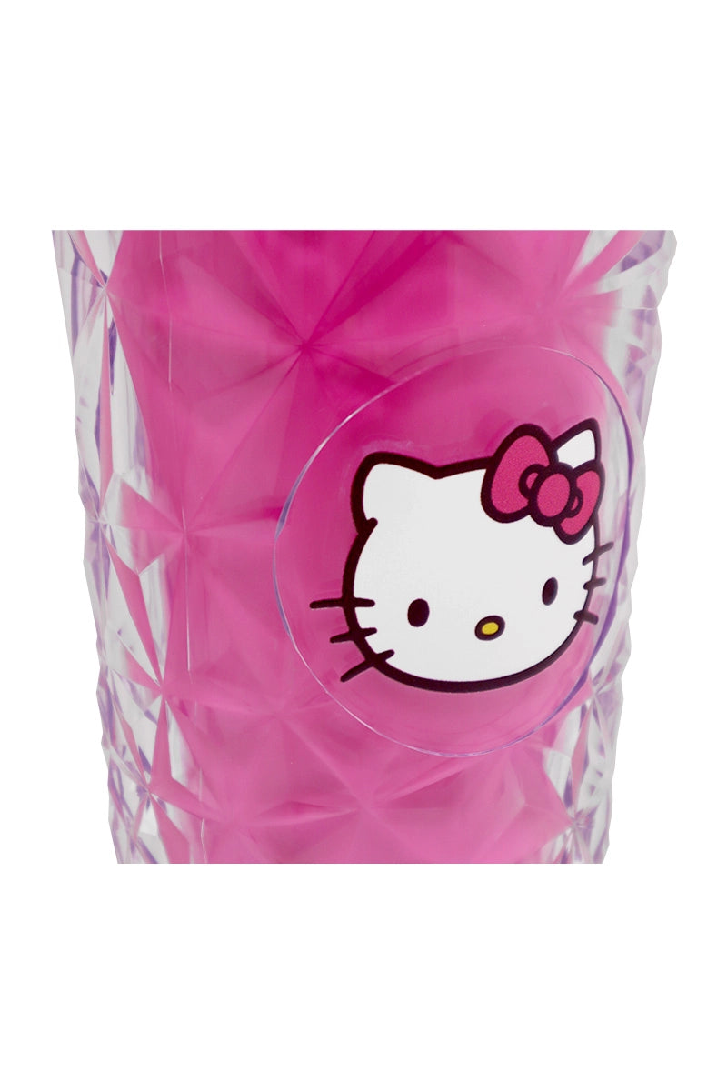 Hello Kitty Pink Acrylic Cup