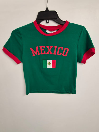 Mexico Mini Crop Top