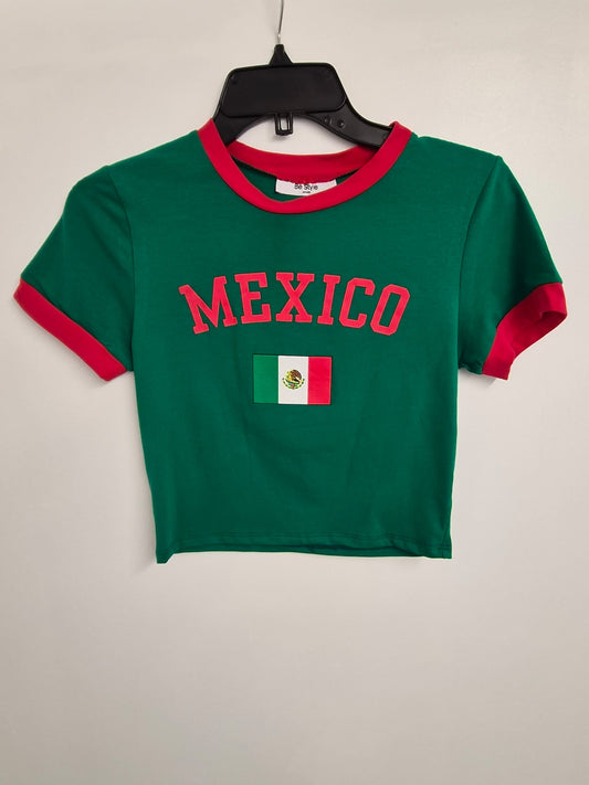 Mexico Mini Crop Top