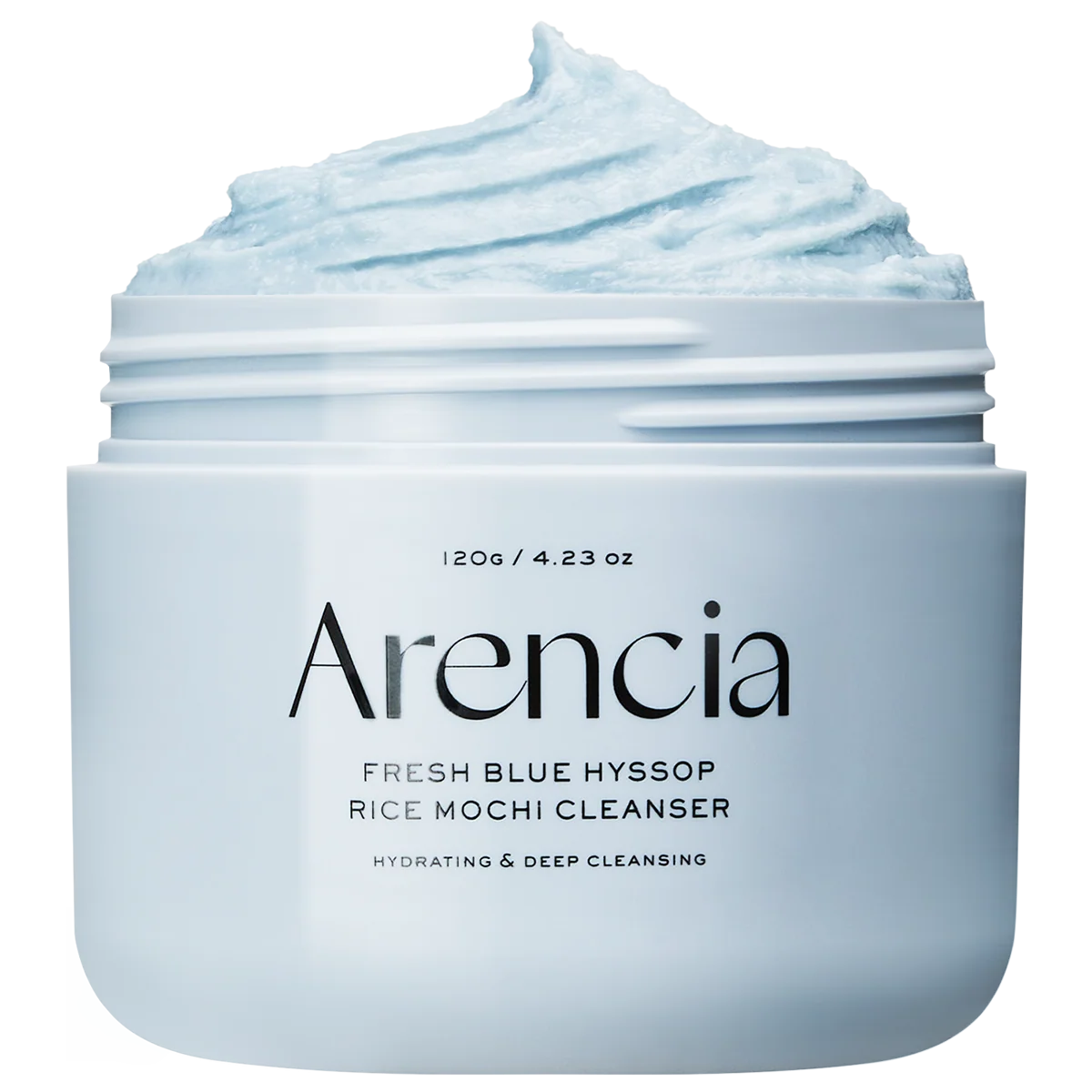 Arencia Fresh Blue Hyssop Rice Mochi Cleanser