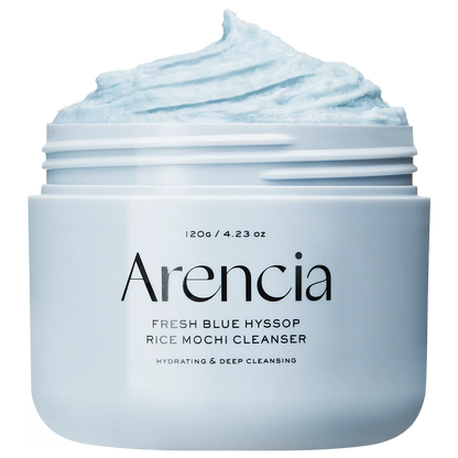Arencia Fresh Blue Hyssop Rice Mochi Cleanser
