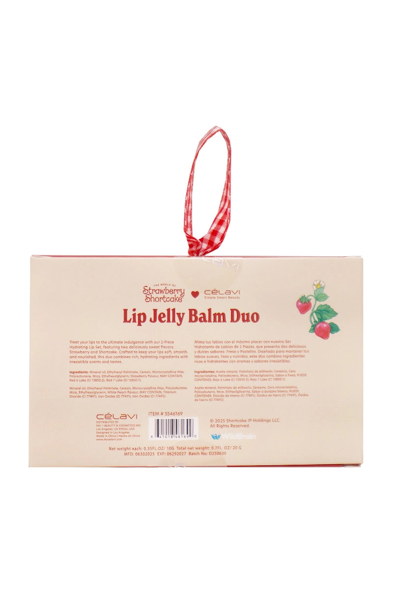 Bálsamo Labial Celavi de Fresa Shortcake en Duo 2 Piezas