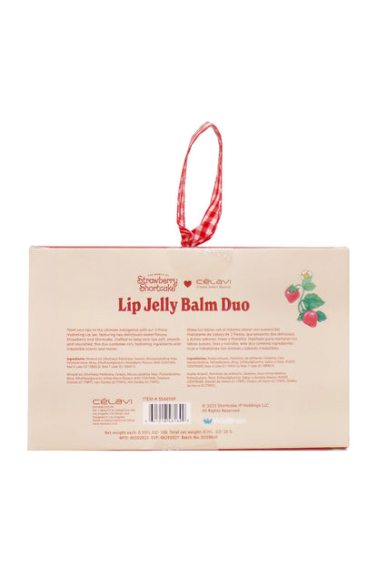 Bálsamo Labial Celavi de Fresa Shortcake en Duo 2 Piezas