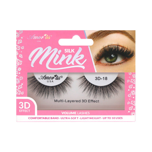 18 - 3D Silk Mink Lashes