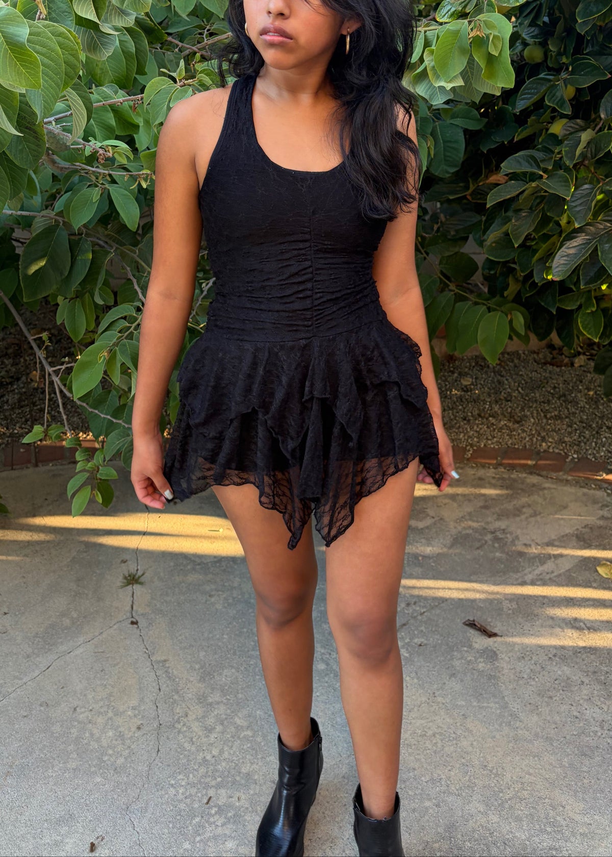 Roxy Lace Halter Dress