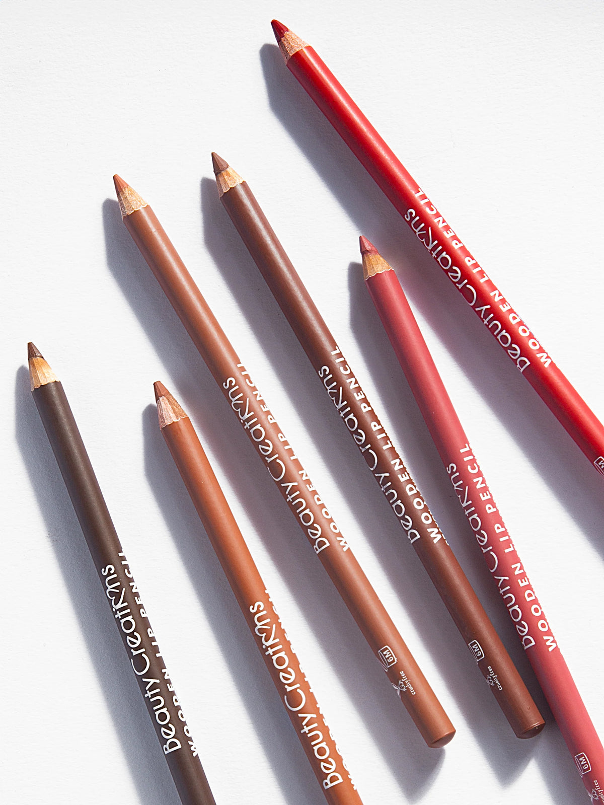 Beauty Creations Wooden Lip Pencil Set (12pc)