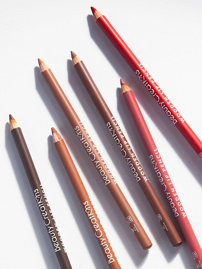 Beauty Creations Wooden Lip Pencil Set (12pc)