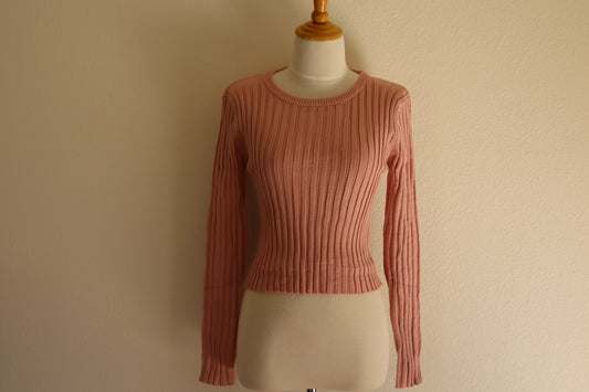 Ribbed Long Sleeve Sweater