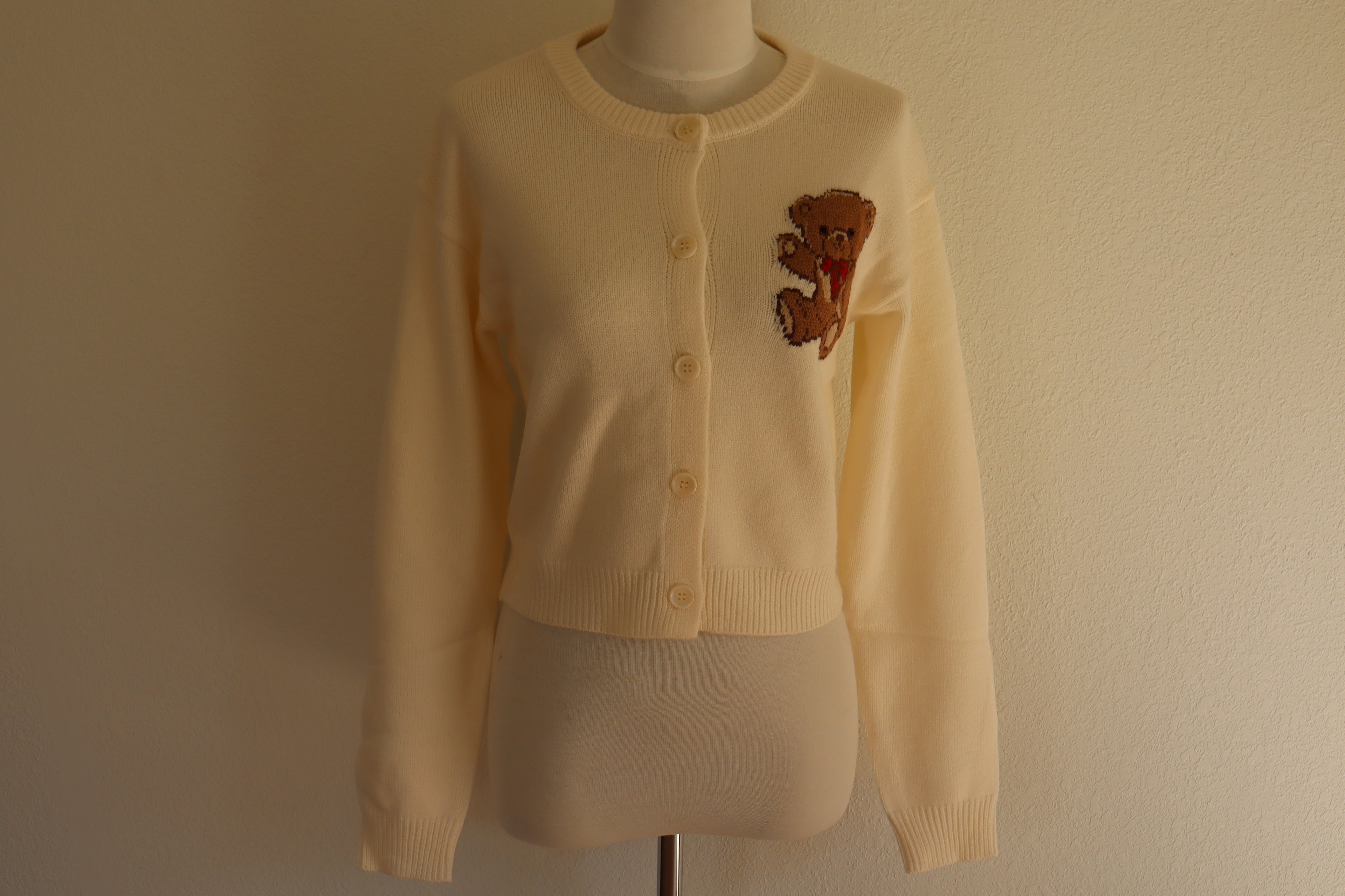 Bear Knit Cardigan
