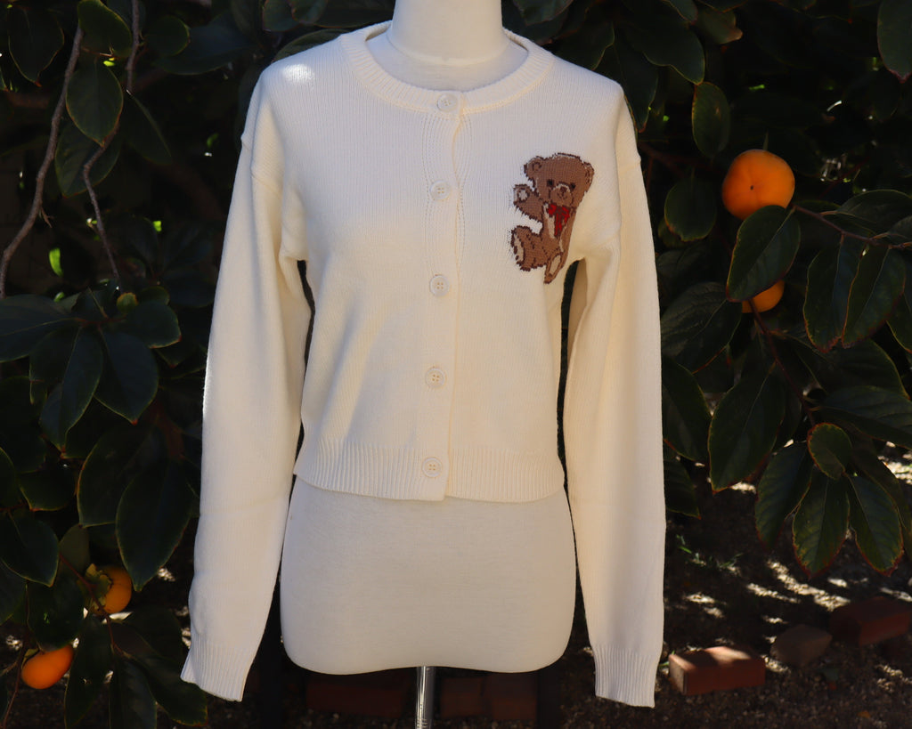 Bear Knit Cardigan