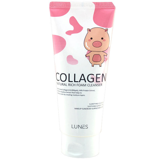 Limpiador Facial en Espuma Rico en Colágeno Natural