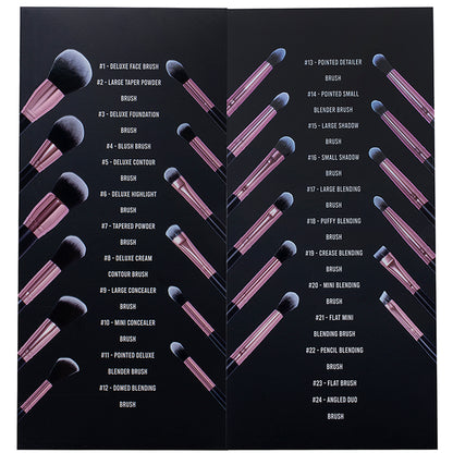 Beauty Creations Unbothered (juego de 24 brochas)