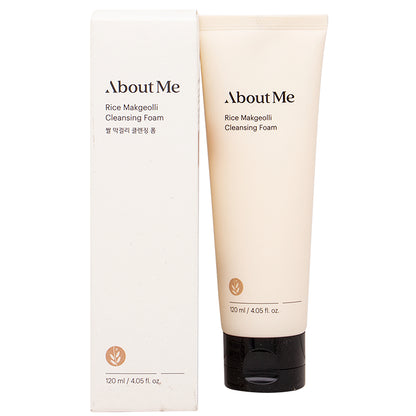 About Me Rice Makgeolli Cleansing Foam