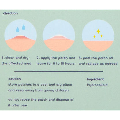 Parches de hidrocoloide PB&Jay Pawpatch Spot Cover