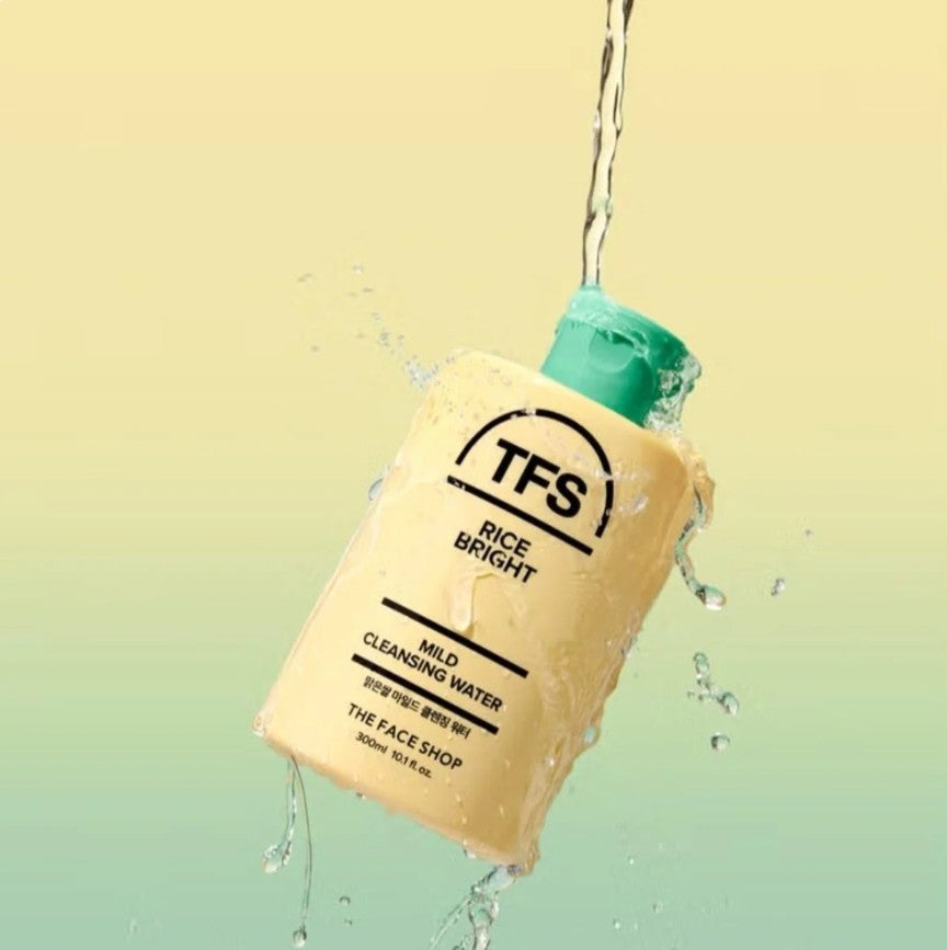 The Face Shop Agua de Limpieza Suave Iluminadora de Arroz