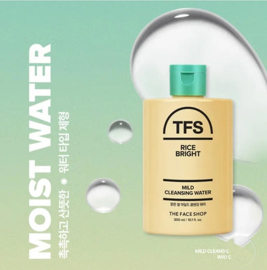 The Face Shop Agua de Limpieza Suave Iluminadora de Arroz
