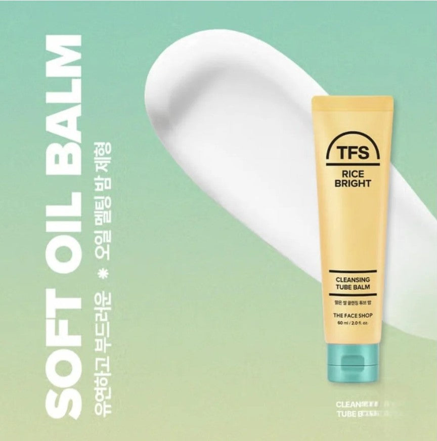 The Face Shop Rice Bright Cleansing Tube Balm