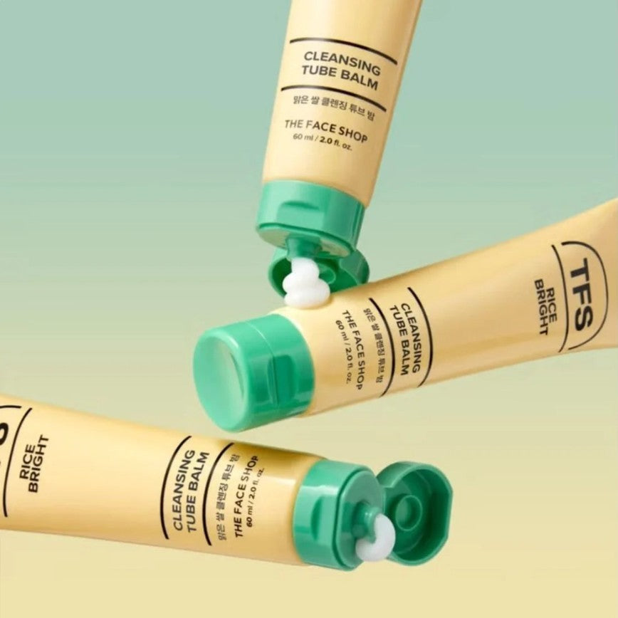 The Face Shop Rice Bright Cleansing Tube Balm
