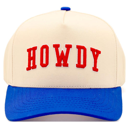 Howdy Baseball Cap- Blue