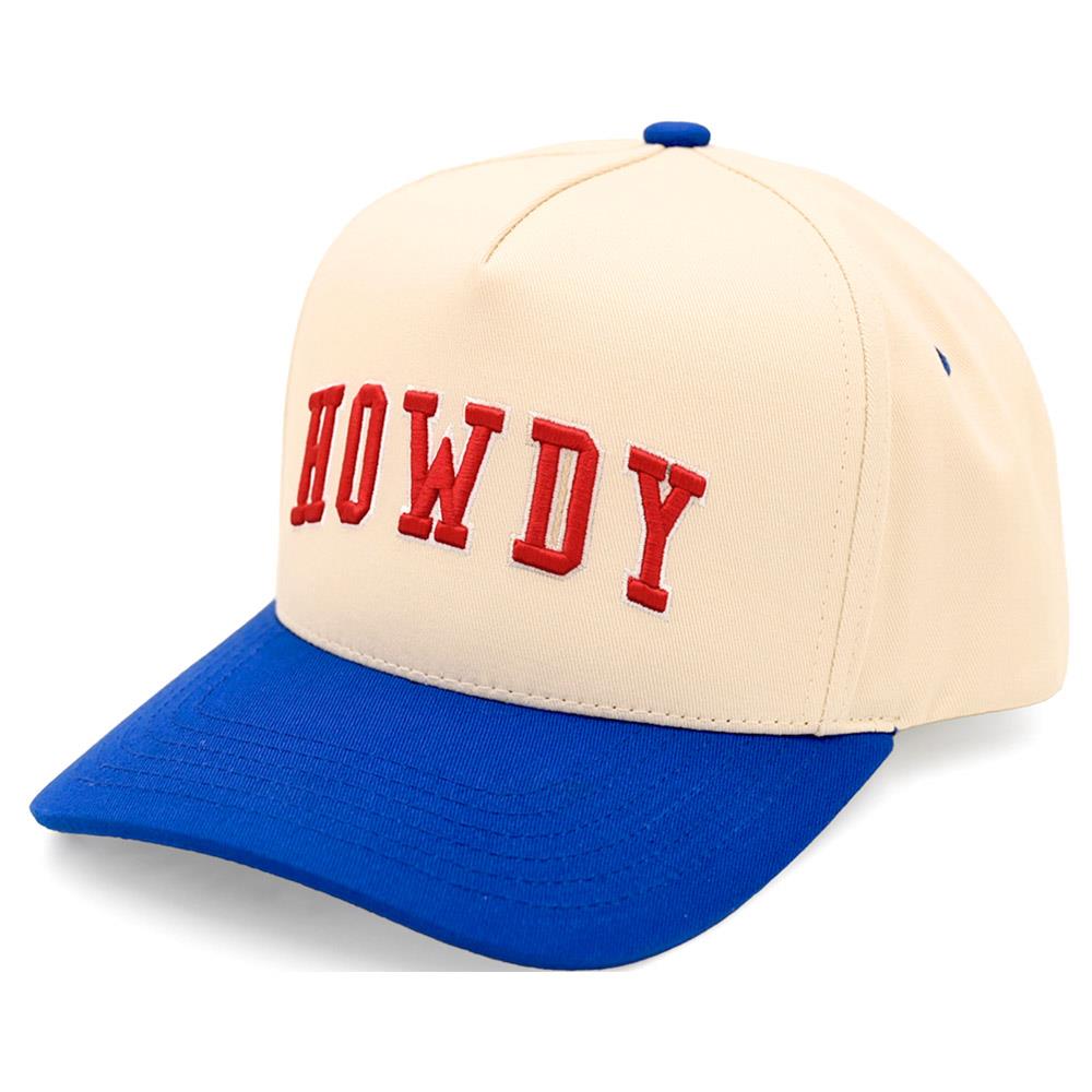 Howdy Baseball Cap- Blue