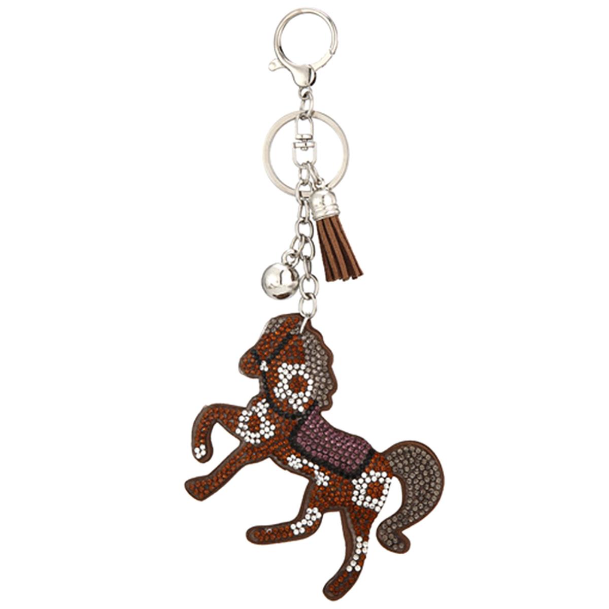 Horse Rhinestone Keychain