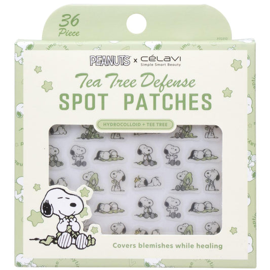 Peanuts Tea Tree Defense 36Pc Spot Patches