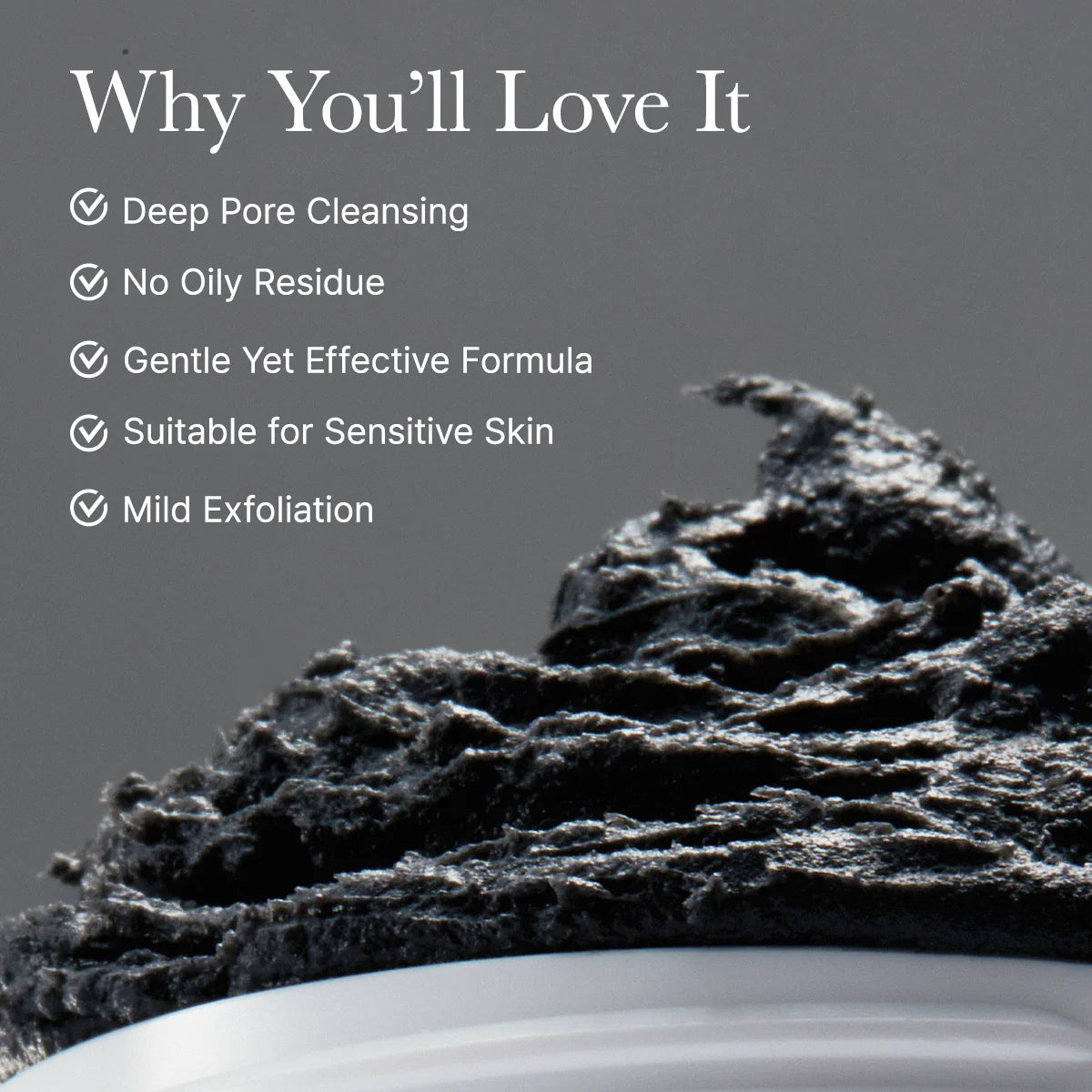 Arencia Black Tea Rice Mochi Cleanser
