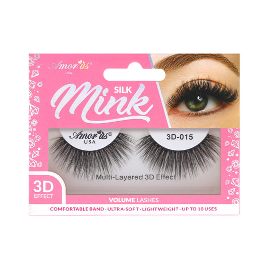 15 - 3D Silk Mink Lashes