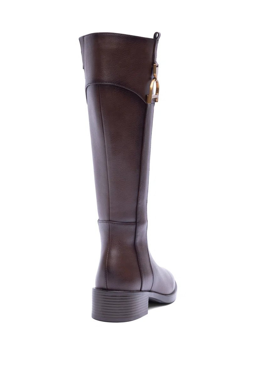 Andrea Tall Brown Boots