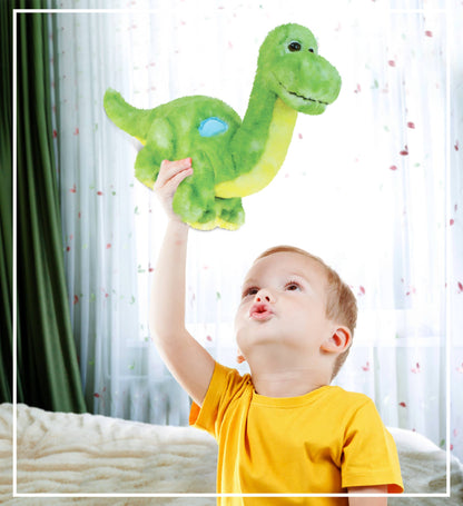 Peluche súper suave - Dinosaurio verde