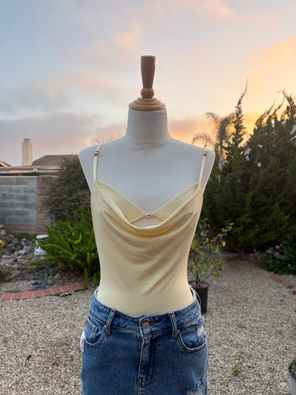 Bella Bra Cowl Layered Top