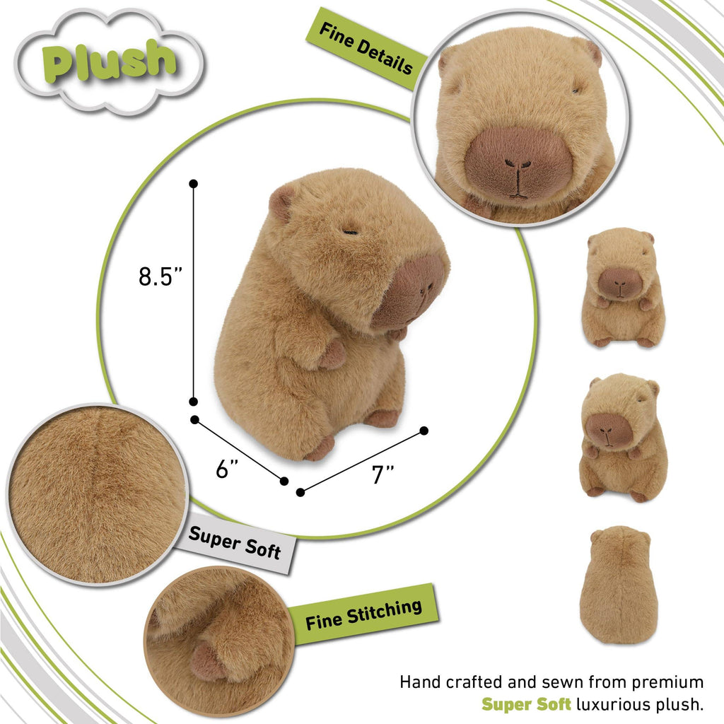 Super-Soft Plush - Cute Capybara 8.5"