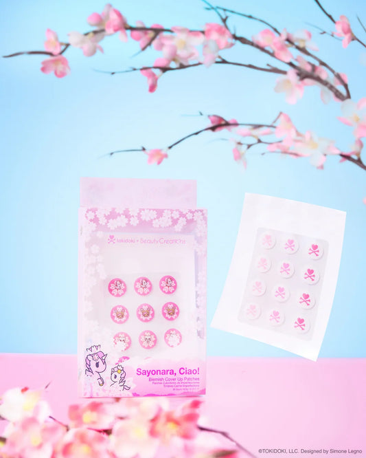 Tokidoki Sayonara | Beauty Creations Ciao Blemish Cover Up Patches