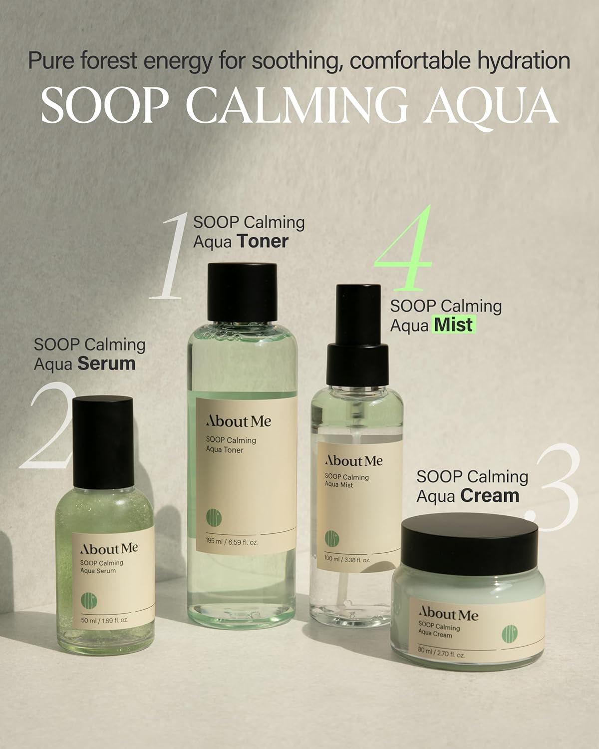 About Me SOOP Calming Aqua Mist
