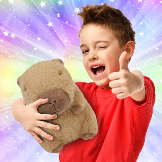 Peluche supersuave - Capibara adorable de 21,5 cm
