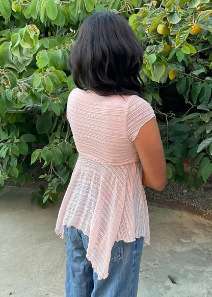 Jess Handkerchief Hem Top