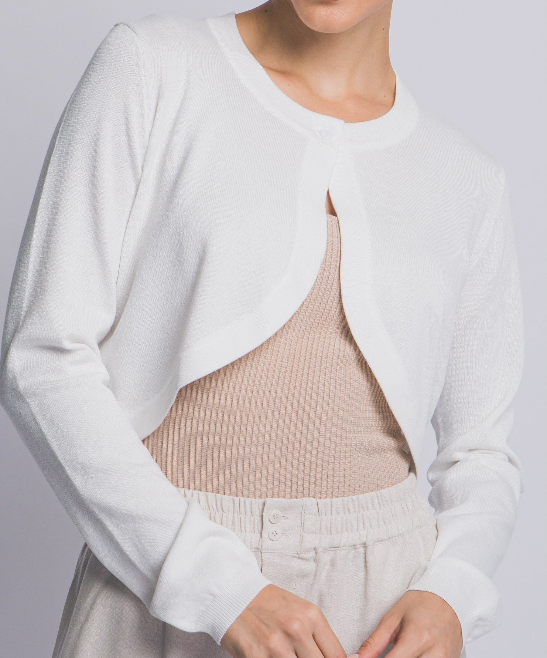 Lily Open Front Shrug Cardigan