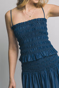 Chloe Tencel Smocked Cami