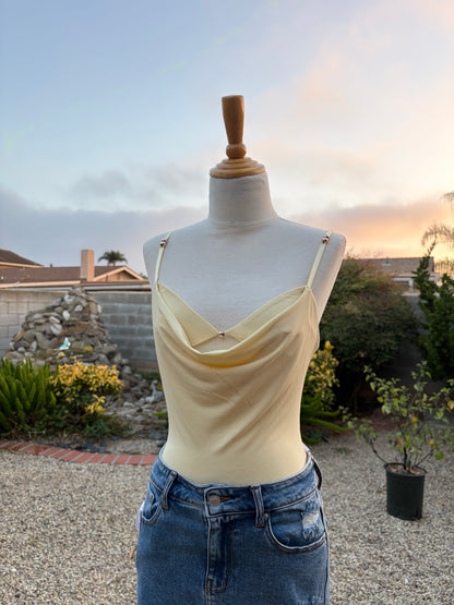 Bella Bra Cowl Layered Top