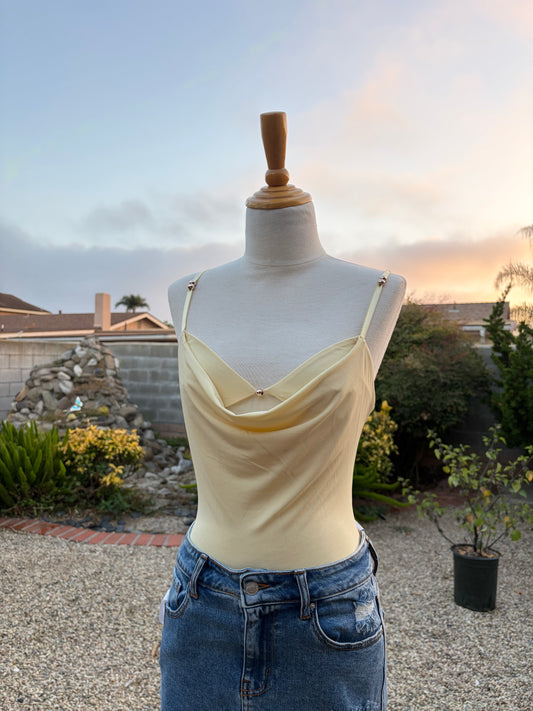 Bella Bra Cowl Layered Top