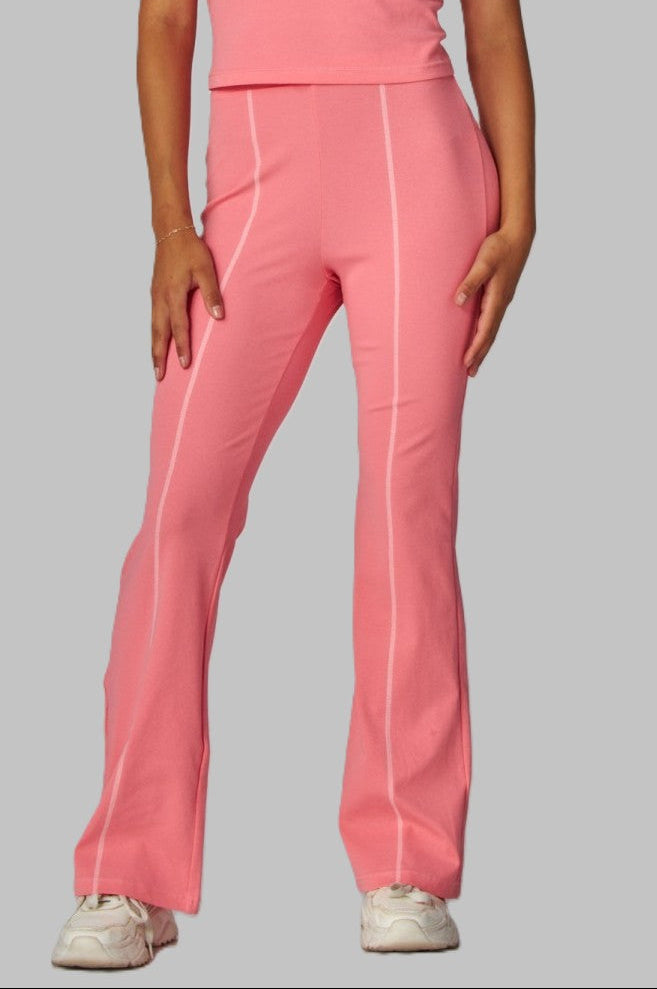 Eva High-Rise Seamed Leggings