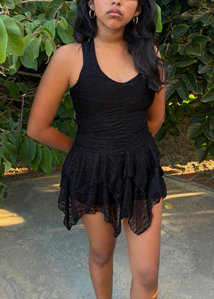 Roxy Lace Halter Dress