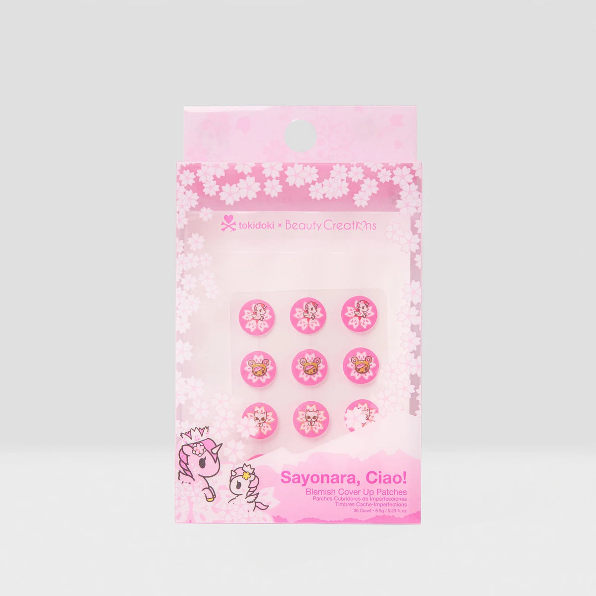 Tokidoki Sayonara | Beauty Creations Ciao Blemish Cover Up Patches