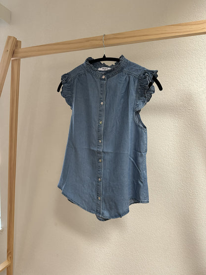 Frill Sleeve Adriana Blouse