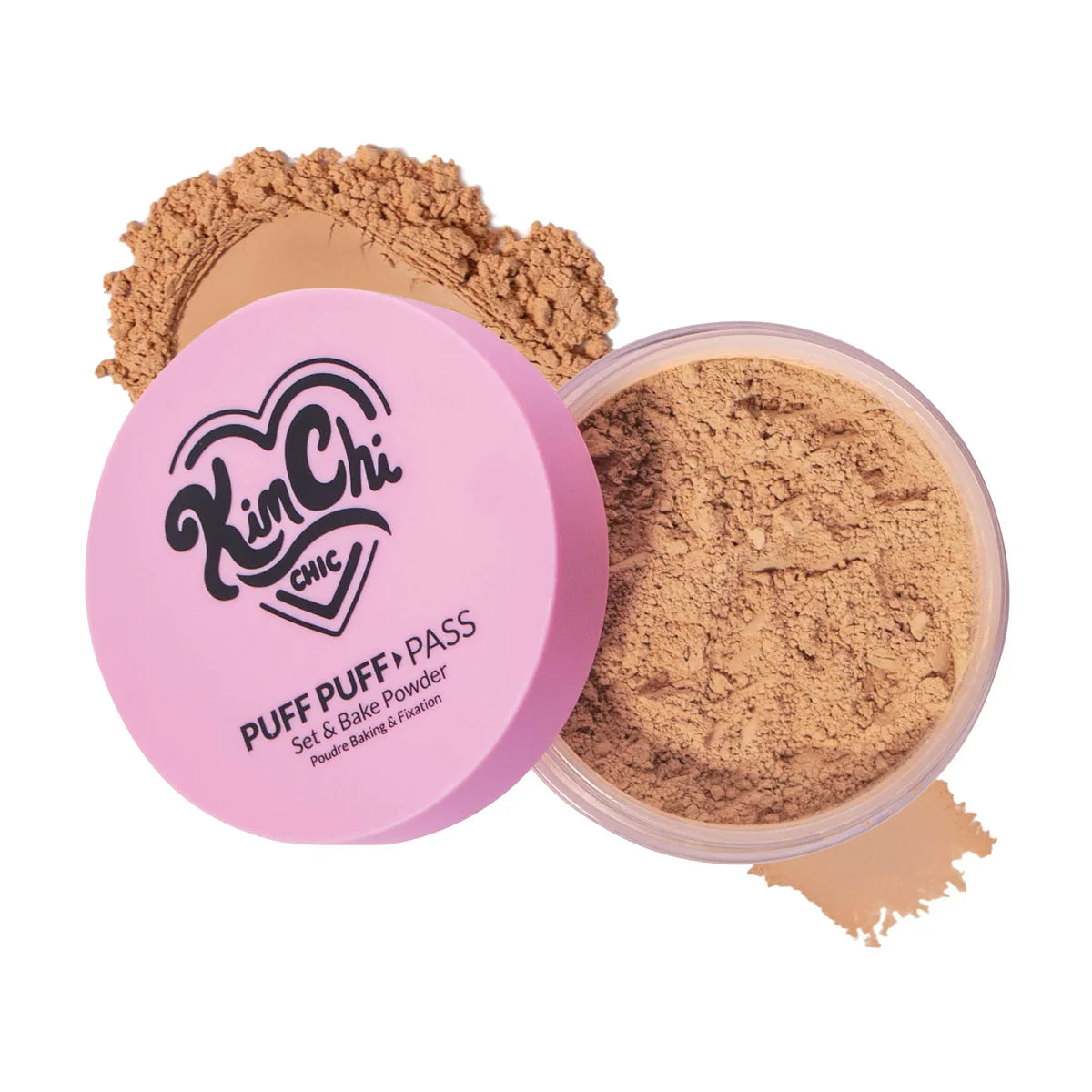 KimChi Chic Beauty Puff Puff Pass Set & Bake Powder - 05 Suntan